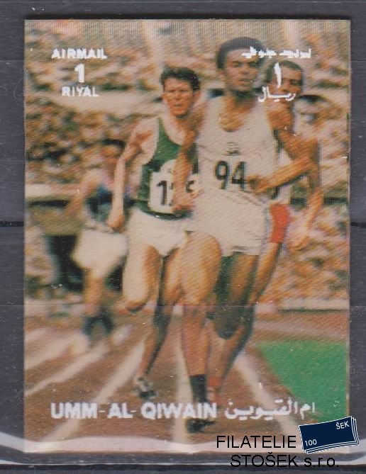 Umm al Qiwan známky - 3D - Sport