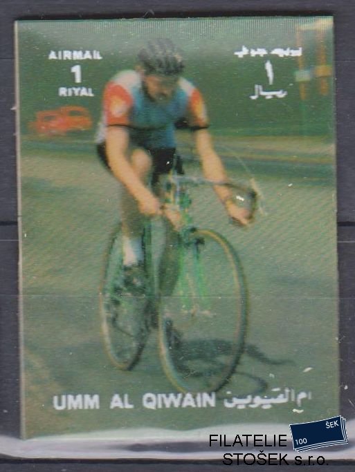 Umm al Qiwan známky - 3D - Sport