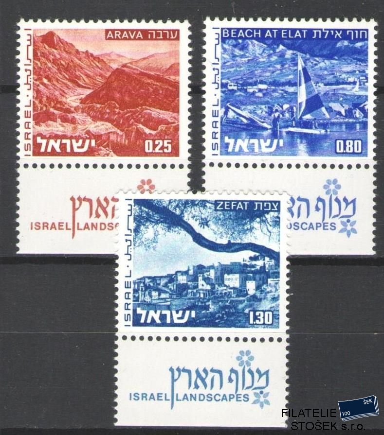 Izrael známky Mi 623-25