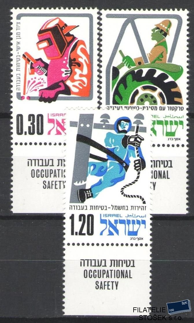 Izrael známky Mi 626-28