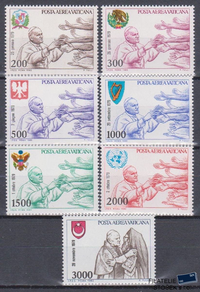 Vatikán známky Mi 764-70