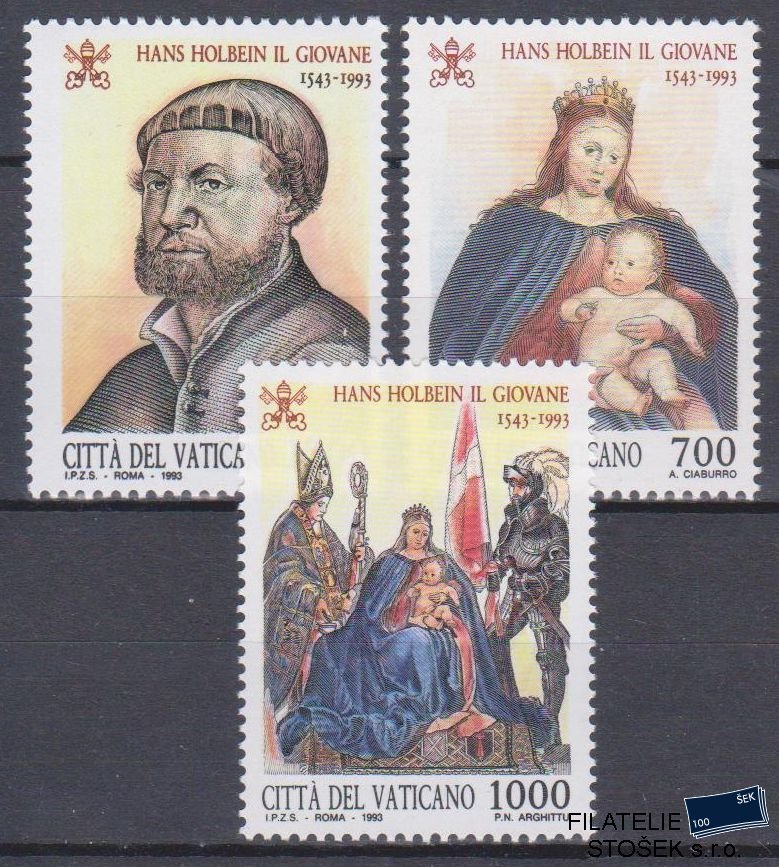 Vatikán známky Mi 1104-6