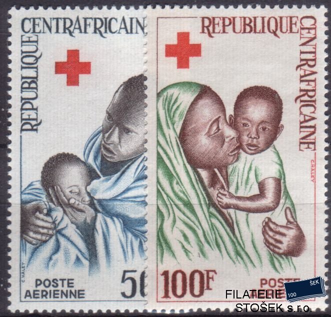 Centrafricaine Mi 0096-7