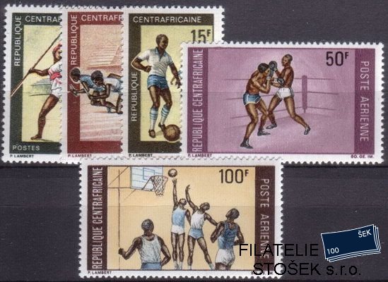 Centrafricaine Mi 0188-92