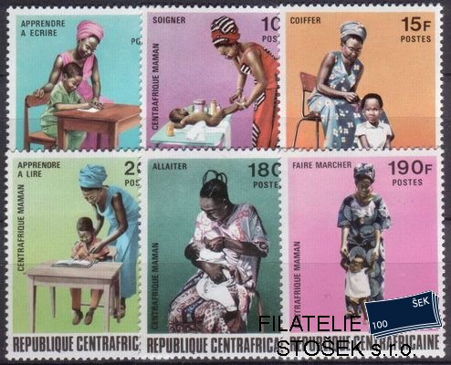 Centrafricaine Mi 0298-303