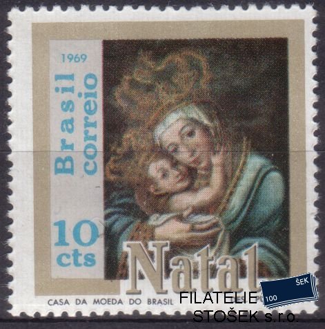 Brazílie známky Mi 1329+Bl.25