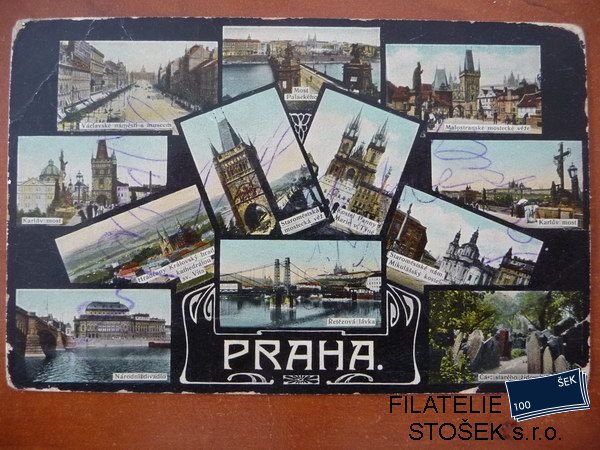  Praha  - pohledy