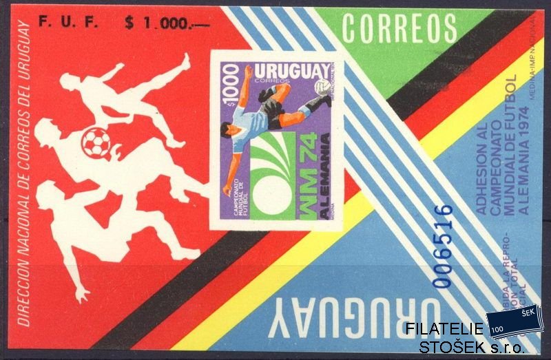 Uruguay známky Mi Blok