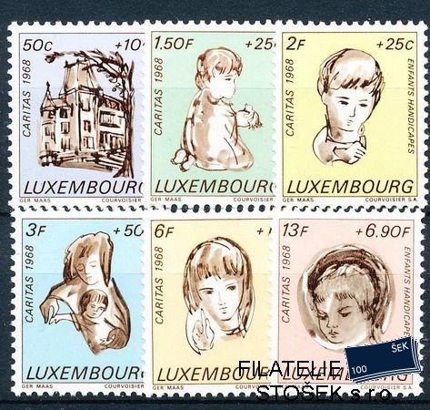 Lucembursko Mi 0779-84