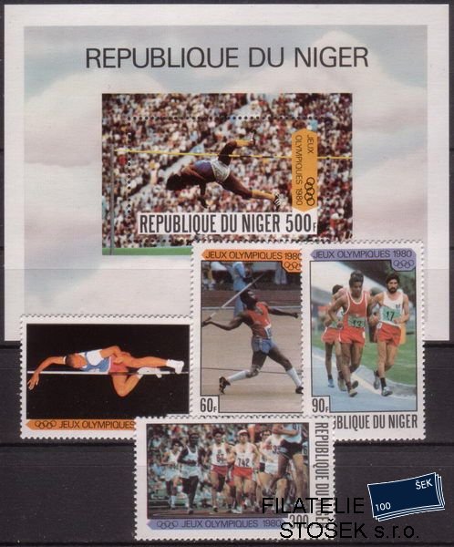 Niger Mi 0695-8+Bl.27