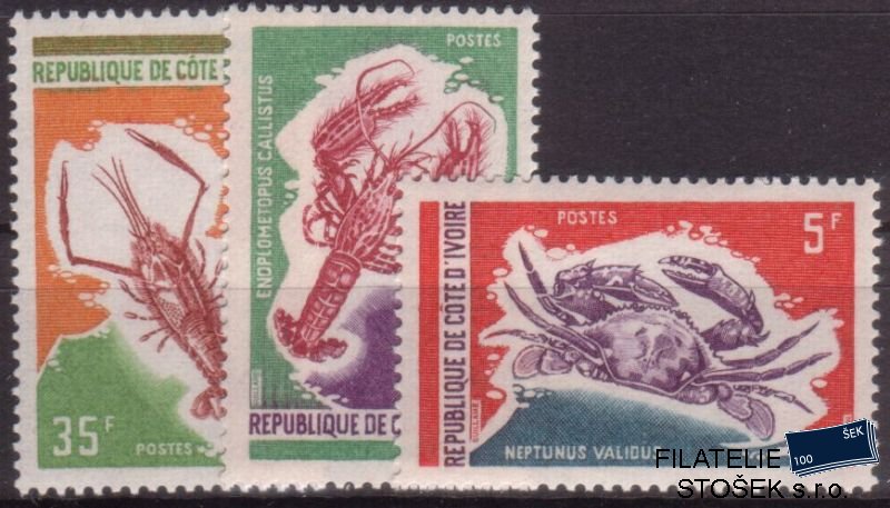 Cote d´Ivoire známky Mi 0381-3