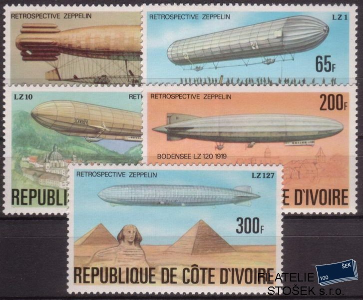 Cote d´Ivoire známky Mi 0517-21