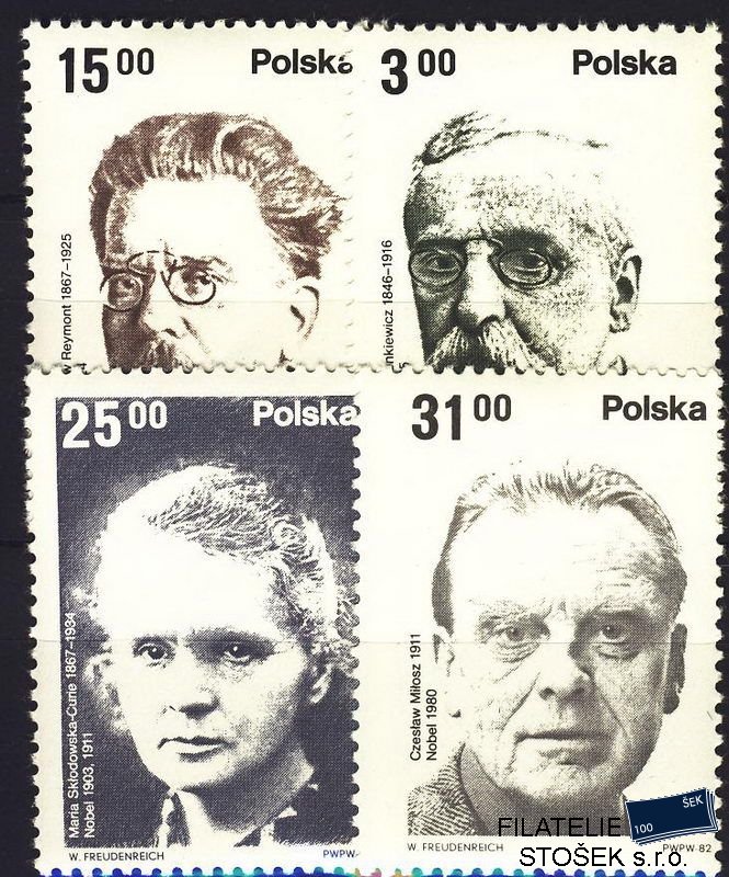 Polsko známky Mi 2808-11