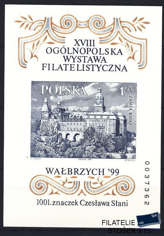 Polsko známky Mi Bl. 136 B