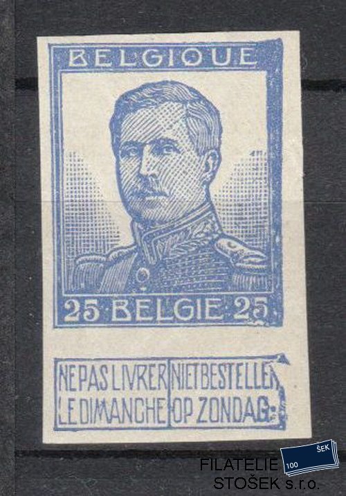 Belgie známky Mi 102N