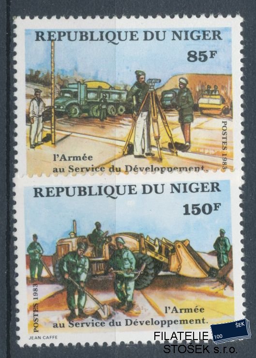 Niger známky Mi 831-2