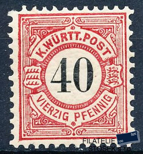 Wurttemberg známky Mi 062