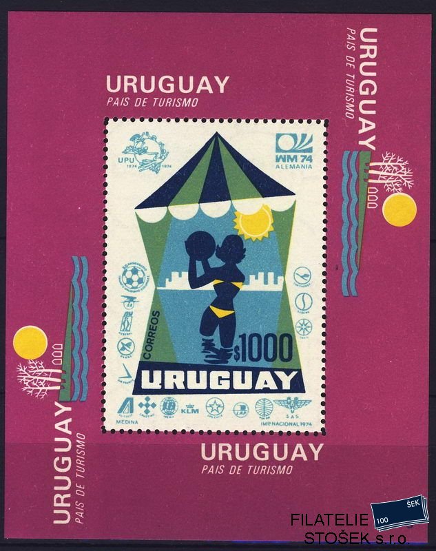 Uruguay známky Mi Bl. 20