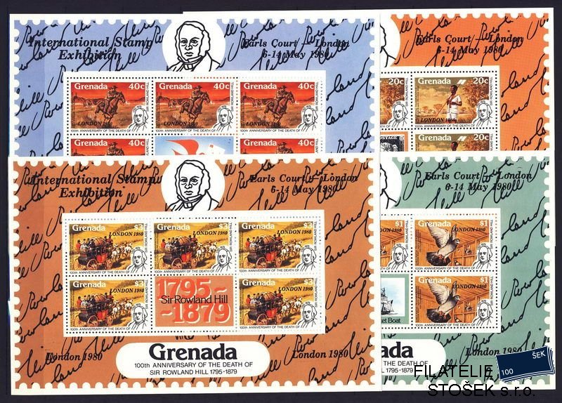 Grenada známky Mi 1036-9 KL