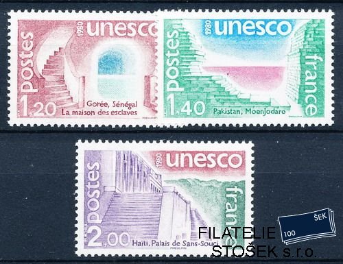 Francie-služební DU známky Mi 021-3