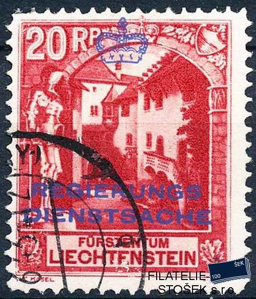 Liechtenstein Mi D 03 B