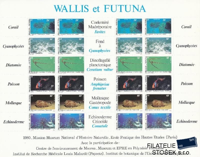 Wallis et Futuna známky Mi 0390-5 PL