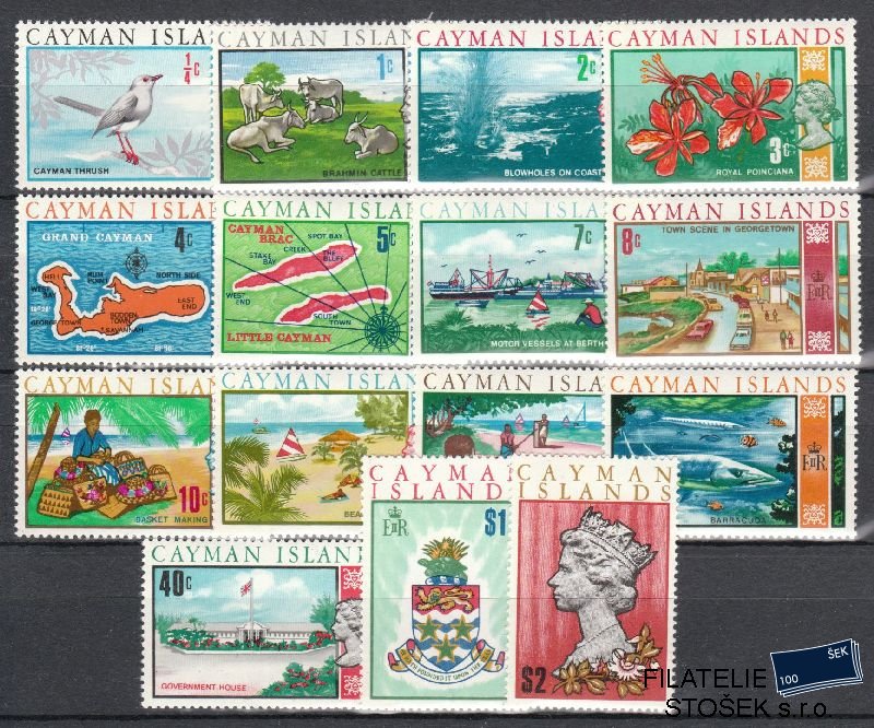 Cayman Islands známky Mi 261-275