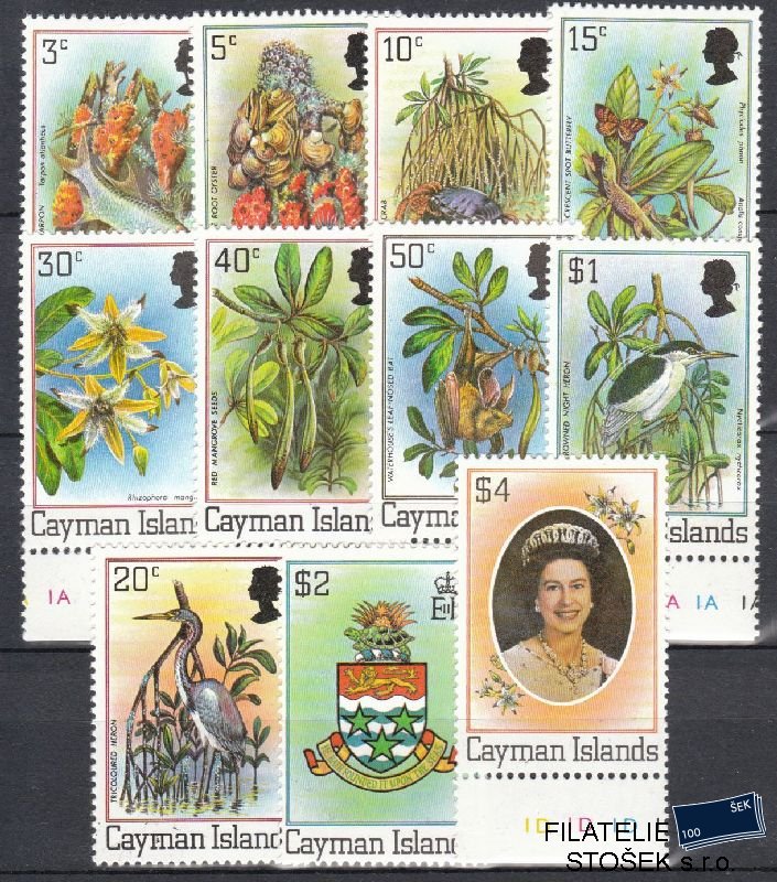 Cayman Islands známky Mi 456-66-