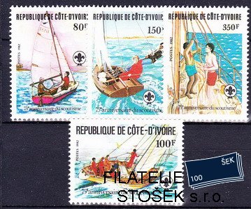 Cote d´Ivoire známky Mi 0728-31