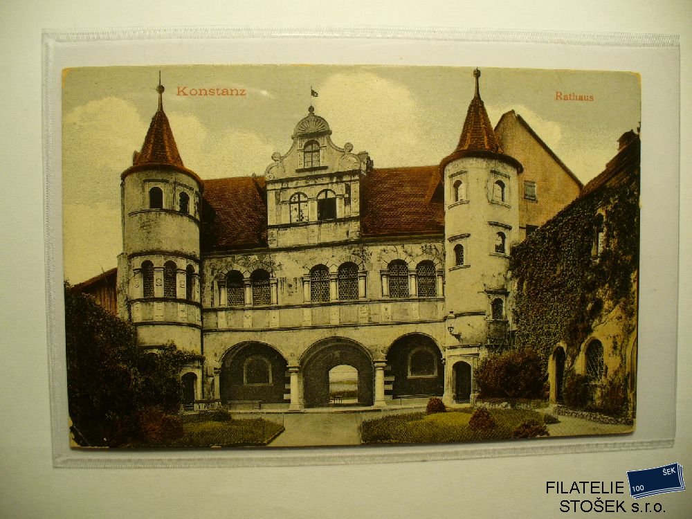 Německo  Konstanz Rathaus  pohledy