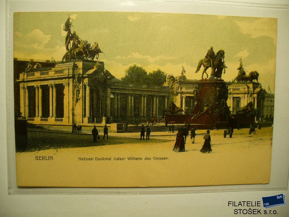 Německo  Berlin National Denkmal   pohledy