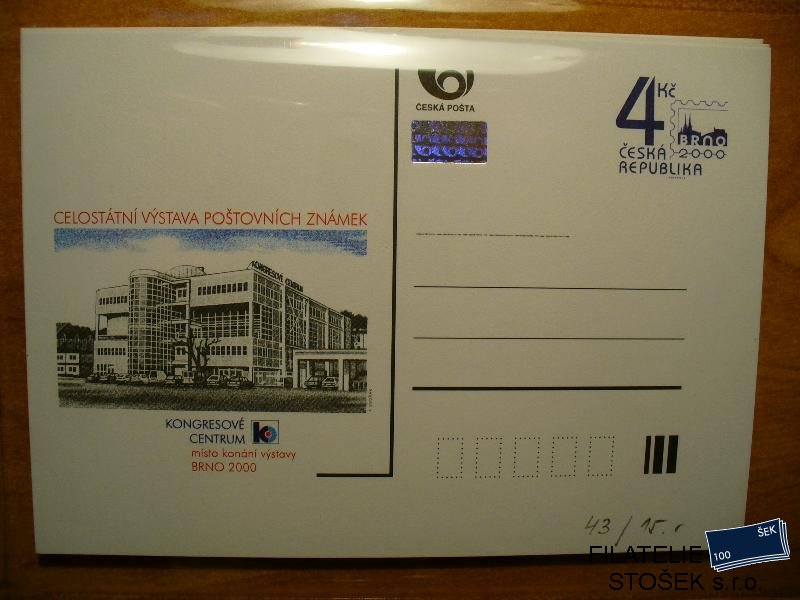 ČR dopisnice CDV 43