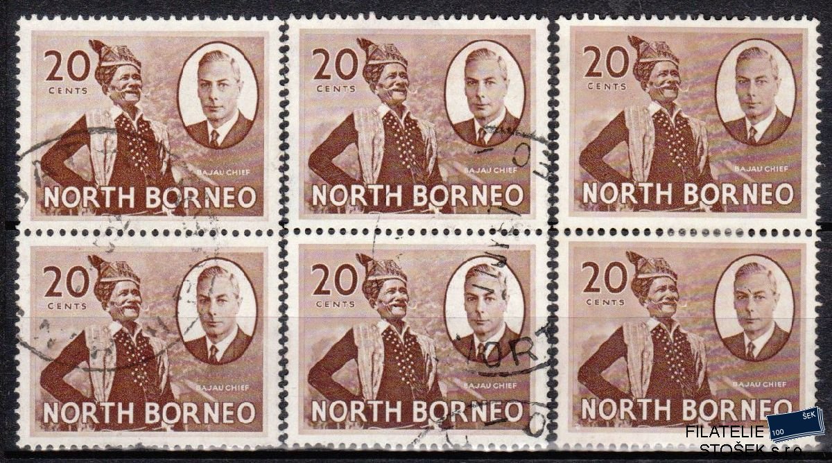 North Borneo známky Mi 285 pásky