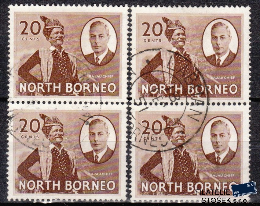 North Borneo známky Mi 285 pásky