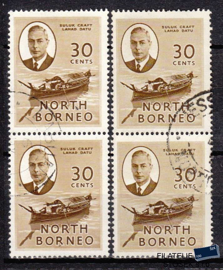 North Borneo známky Mi 286 pásky