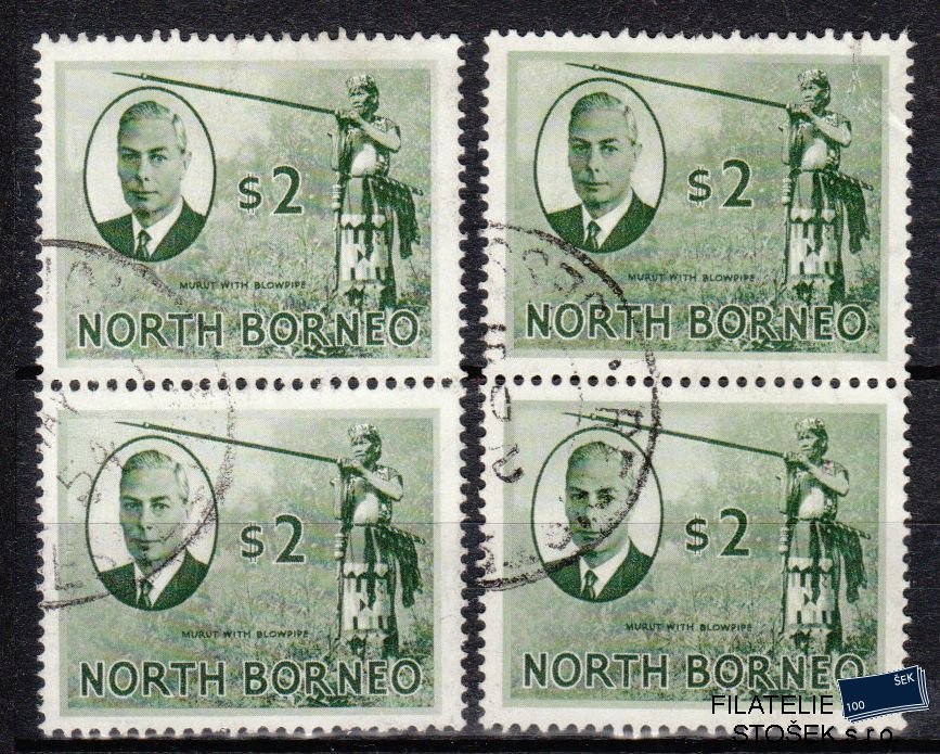 North Borneo známky Mi 289 pásky