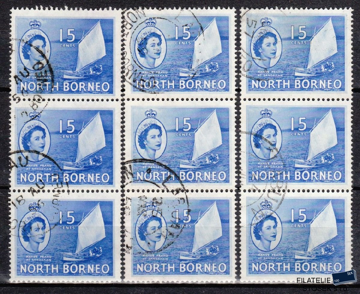 North Borneo známky Mi 301 Pásky