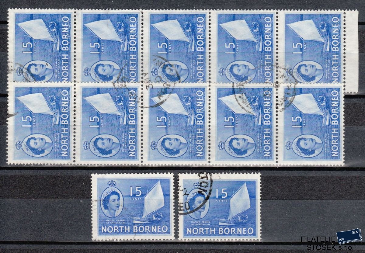 North Borneo známky Mi 301 Pásky