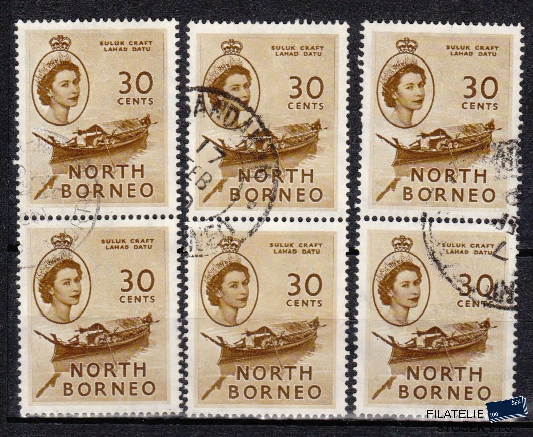 North Borneo známky Mi 303 Pásky