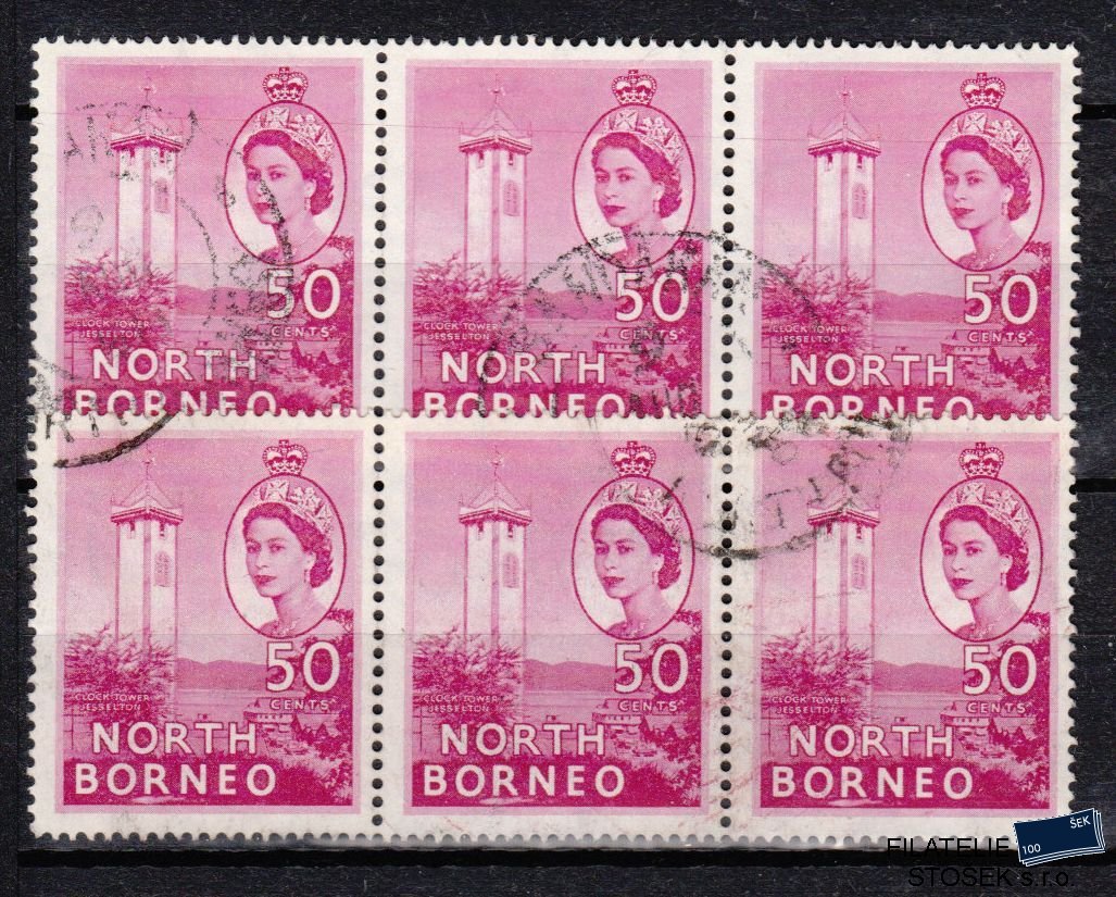 North Borneo známky Mi 304 Pásky