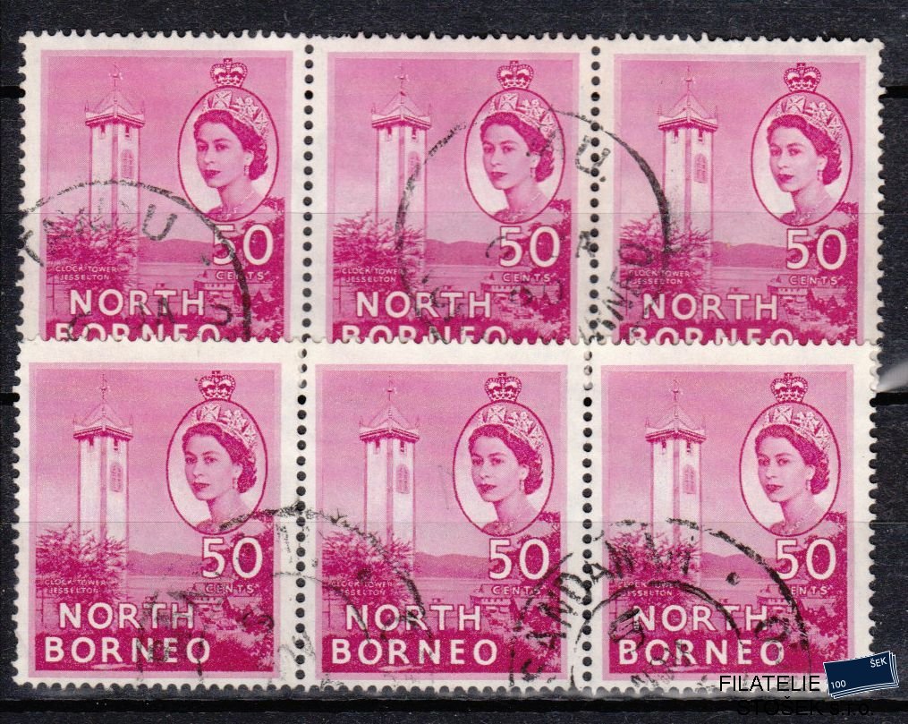 North Borneo známky Mi 304 Pásky