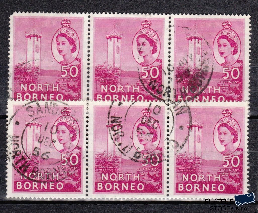 North Borneo známky Mi 304 Pásky