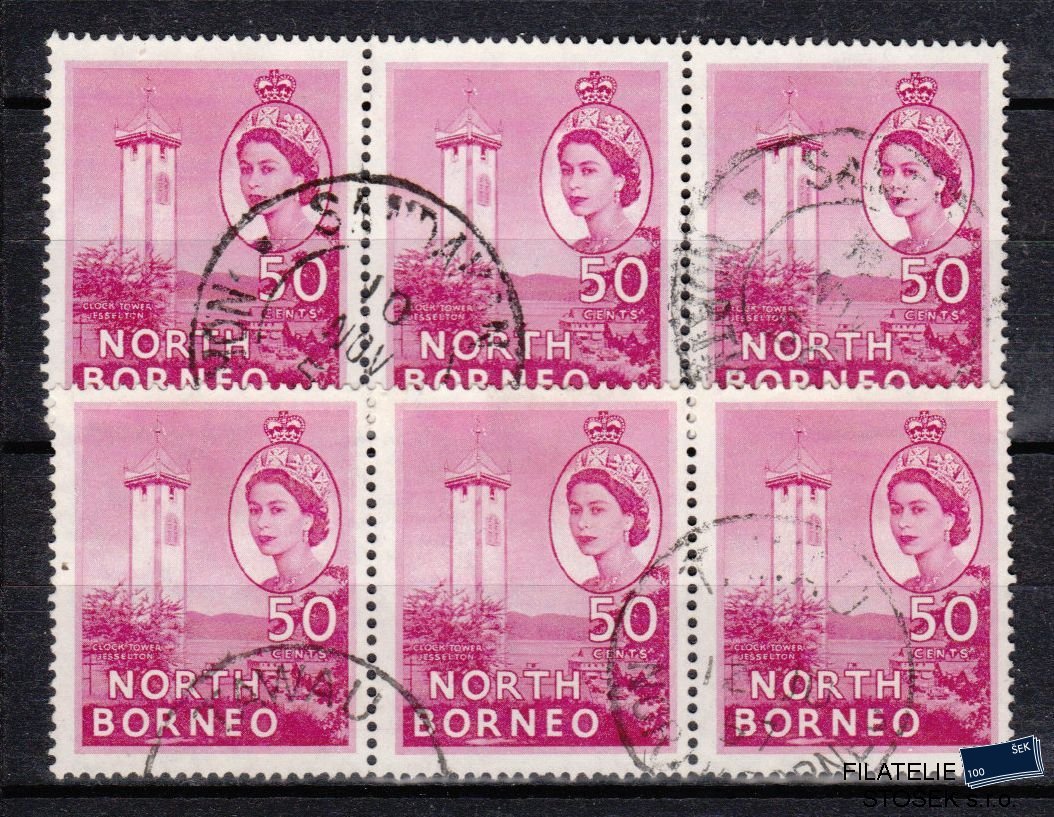 North Borneo známky Mi 304 Pásky