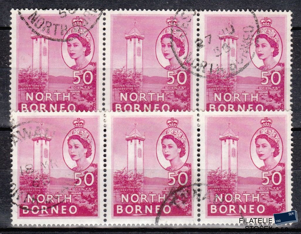 North Borneo známky Mi 304 Pásky