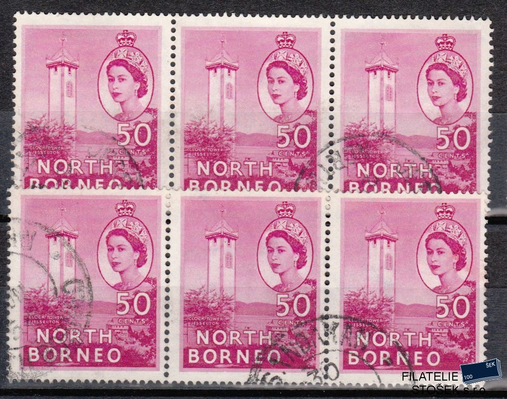 North Borneo známky Mi 304 Pásky