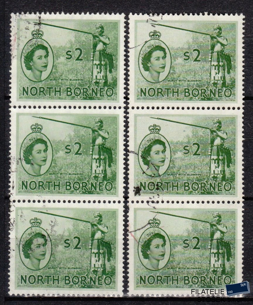 North Borneo známky Mi 306 Pásky