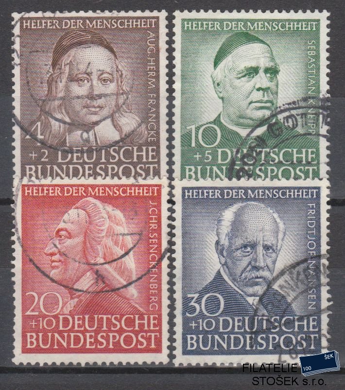 Bundes známky Mi 173-75