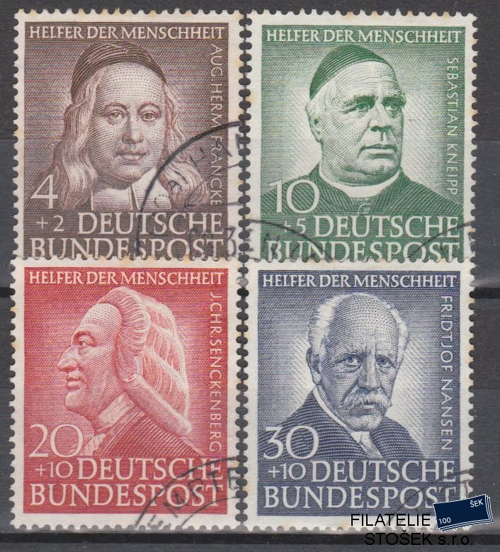 Bundes známky Mi 173-75