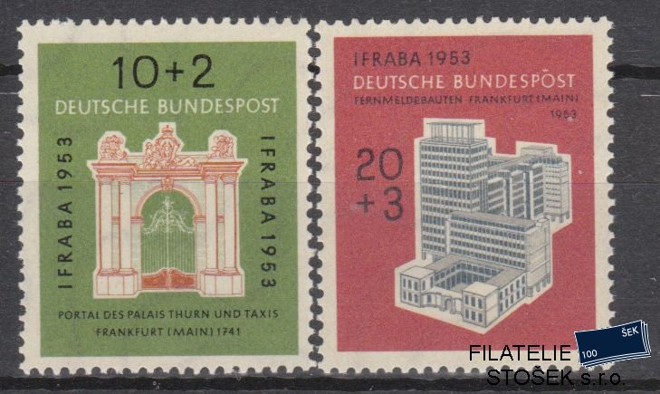 Bundes známky Mi 171-72