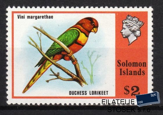 Solomon Islands známky Mi 317 - Ptáci